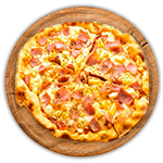 Ham & Pineapple Pizza 