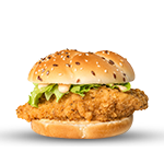1/2 Lb Chicken Fillet Burger 